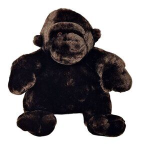TB Trading Co Brown Gorilla Monkey Ape Realistic Plush Stuffed Animal 10.5"